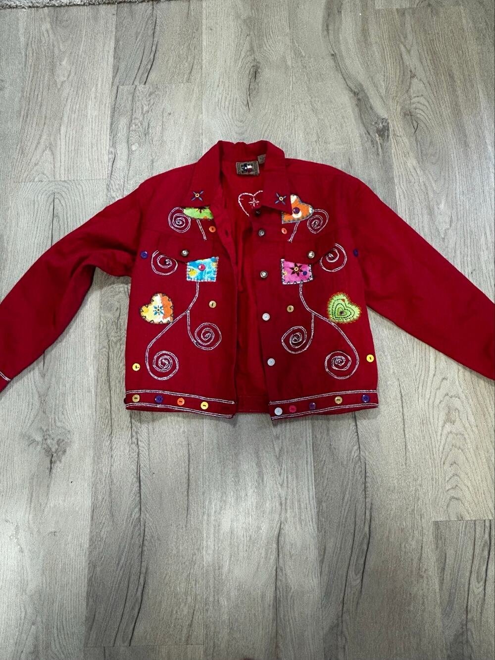 Vintage patchwork jacket